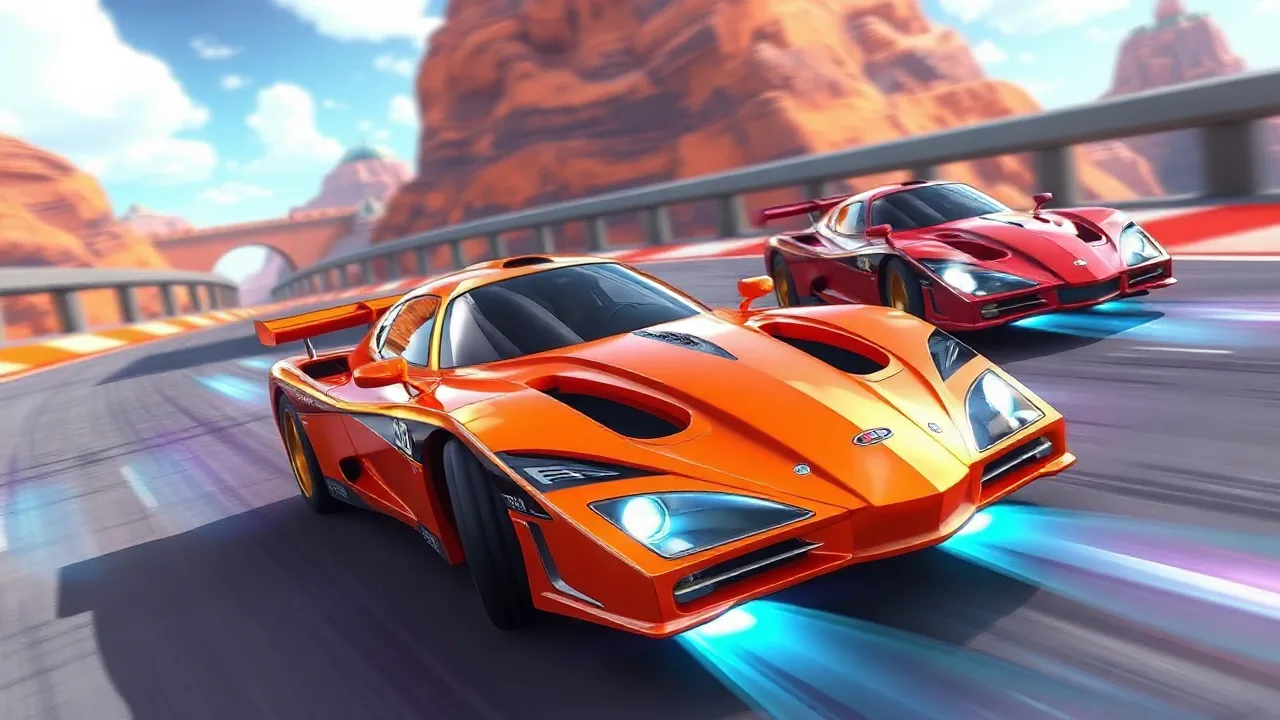 Experience the Thrill of High-Speed Racing in poki4 image