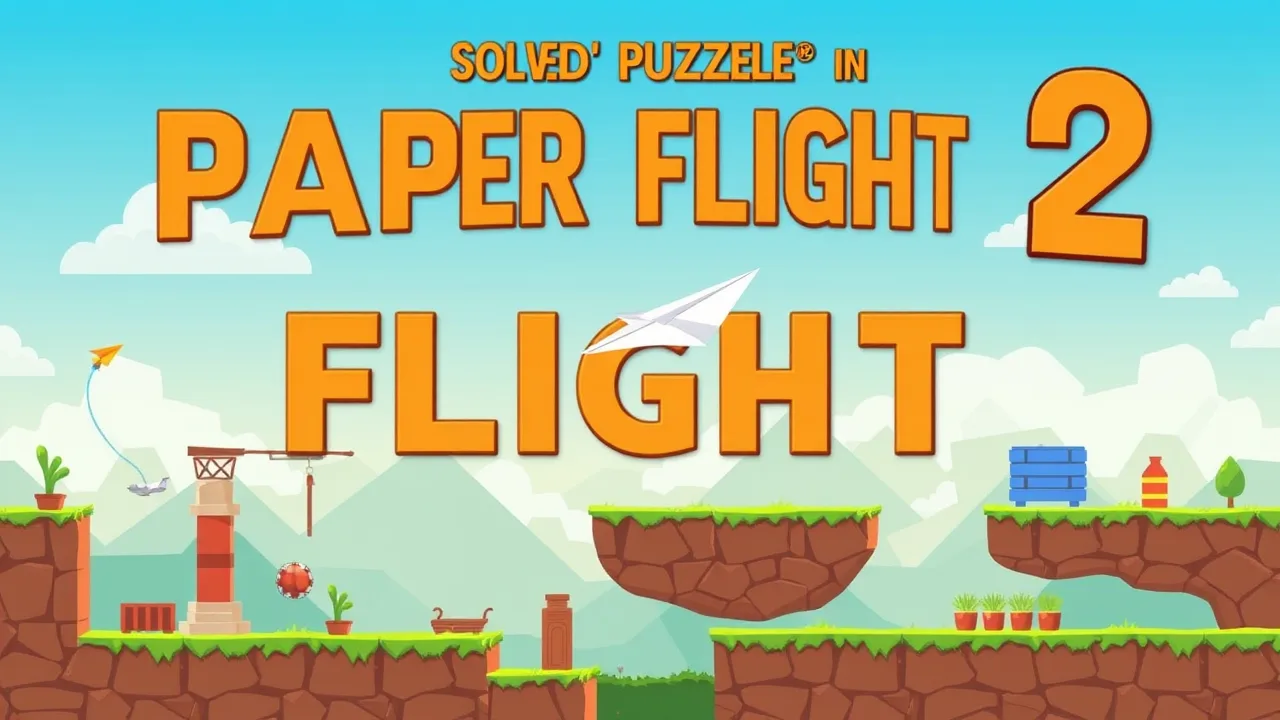 Solving Puzzles in Paper Flight 2 image