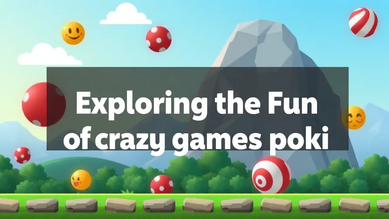 Exploring the Fun of crazy games poki image