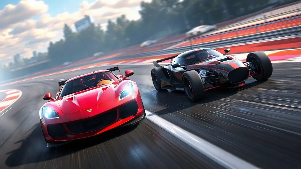 Top Racing Thrills Await in game poki game image