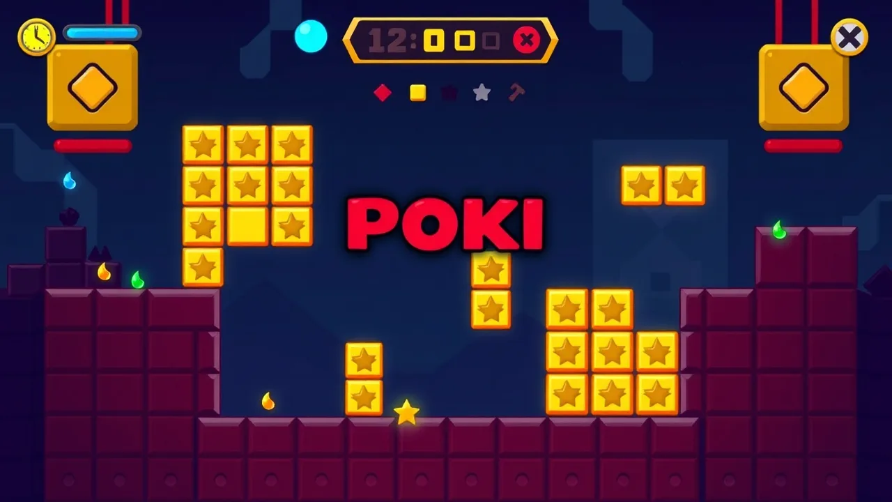 The Best Puzzle Challenges in two player poki image