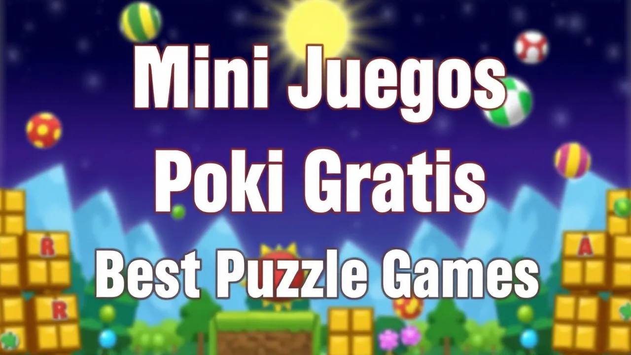 Mini Juegos Poki Gratis: Best Puzzle Games image