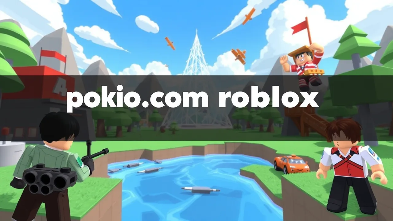 Exploring poki com roblox with Fun and Adventure image