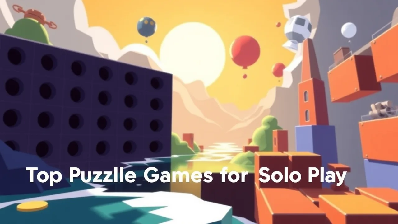 Top poki juegos de 1 jugador Puzzle Games for Solo Play image