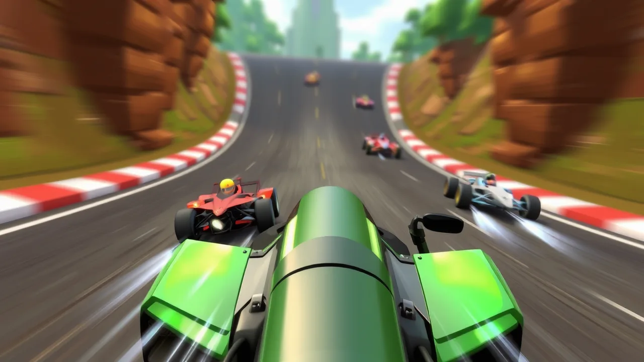 Racing thrills in poki spel for fast fun image