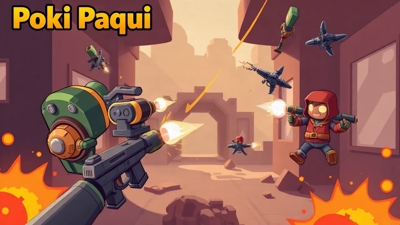Play Poki Paqui: A Fast-Paced Shooting Challenge image