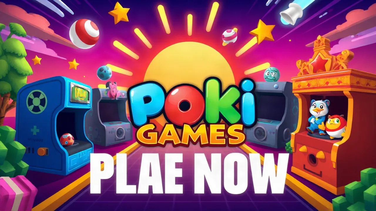 Play Poki Games Online Free Now for Endless Arcade Fun image