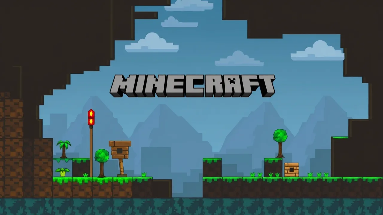 Explore the fun of minecraft gratis poki arcade game image