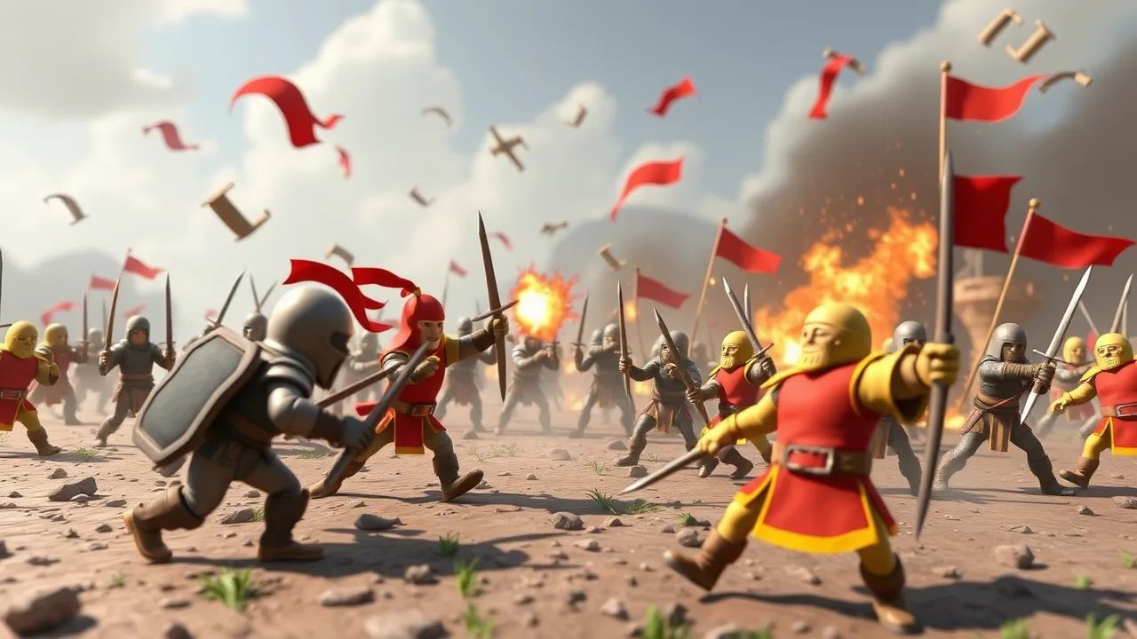 Free To Play Unblocked funny battle simulator Online image