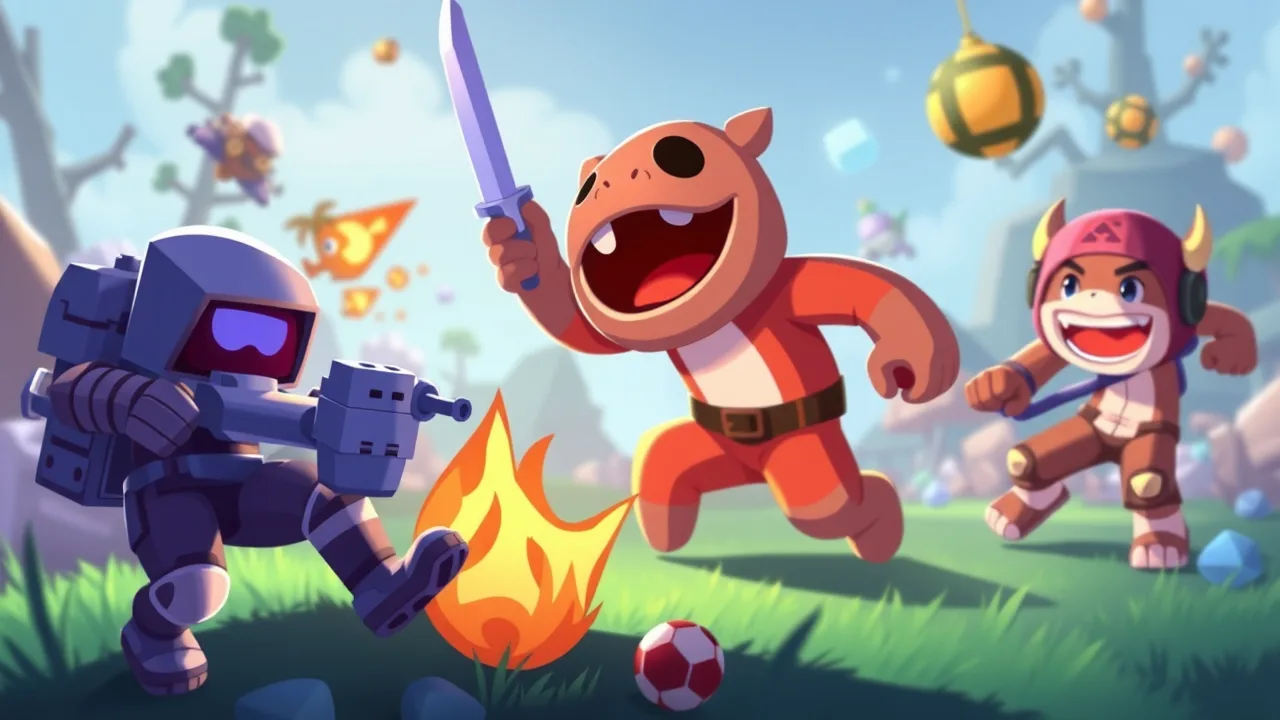 Poki online game hub for instant browser fun image