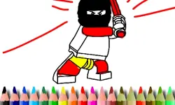 BTS Lego Coloring Book image