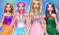 Magic Fairy Tale Princess background