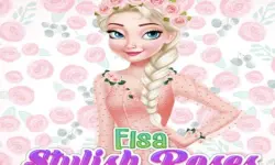 Elsa Frozen Stylish Roses