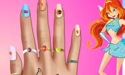 Winx Nail Makeover image