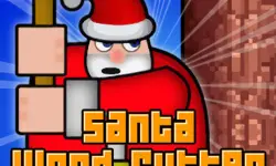 Santa Wood Cutter