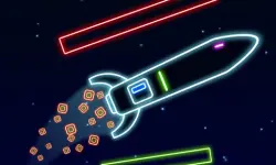 Neon Rocket Game image
