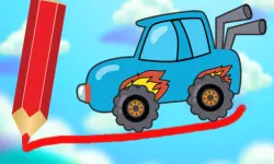 Draw The Truck Bridge background