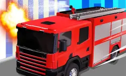 Fire Truck Rescue Driving image