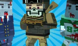 Blocky Shooting Arena 3D Pixel