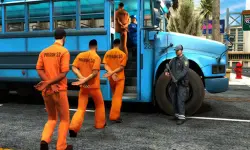 Police Bus Parking Game 3D image