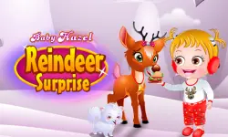 Baby Hazel Reindeer Suprise