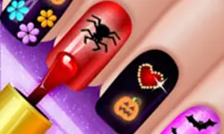 Glow Halloween Nails - Polish  amp; Color