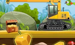 Gold Truck Crane image