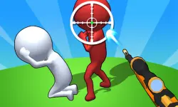 Stickman Sniper Western Gun