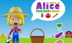World of Alice   Vegetables Names