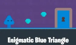 Enigmatic Blue Triangle