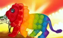 Wild Animals Pop It Jigsaw