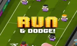 Blocky road runner game