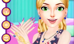 Beautiful Starry Sky Nail 2