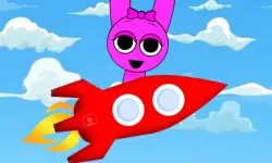 Sprunki Run: Endless Racing image