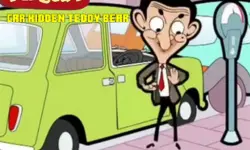 Mr Bean Car Hidden Teddy Bear