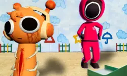 Squid Sprunki Dance Game image