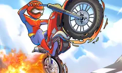 Moto Stunts Driving Racing image