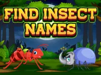 Find Insect Names
