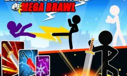 Stickman Fighter : Mega Brawl image