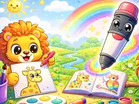 Magic Coloring Book for Little Artists