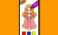 BTS Princess Coloring Book image