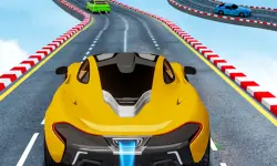 Crazy Car Impossible Sky Tracks