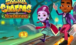 Subway Surfers Halloween Puzzle image