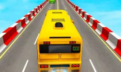 Crazy White Prado Driving