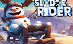 Christmas Sledge Rider 3D image