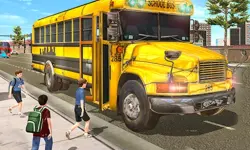 Real School Bus Driving image