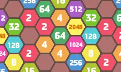 2048 Hexa Merge Block