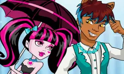 Monster High Couple Dressup image