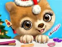 Christmas Animal Makeover Salon - Cute Pets