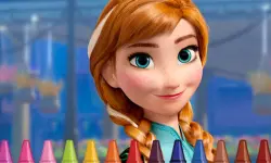 Anna Frozen Coloring